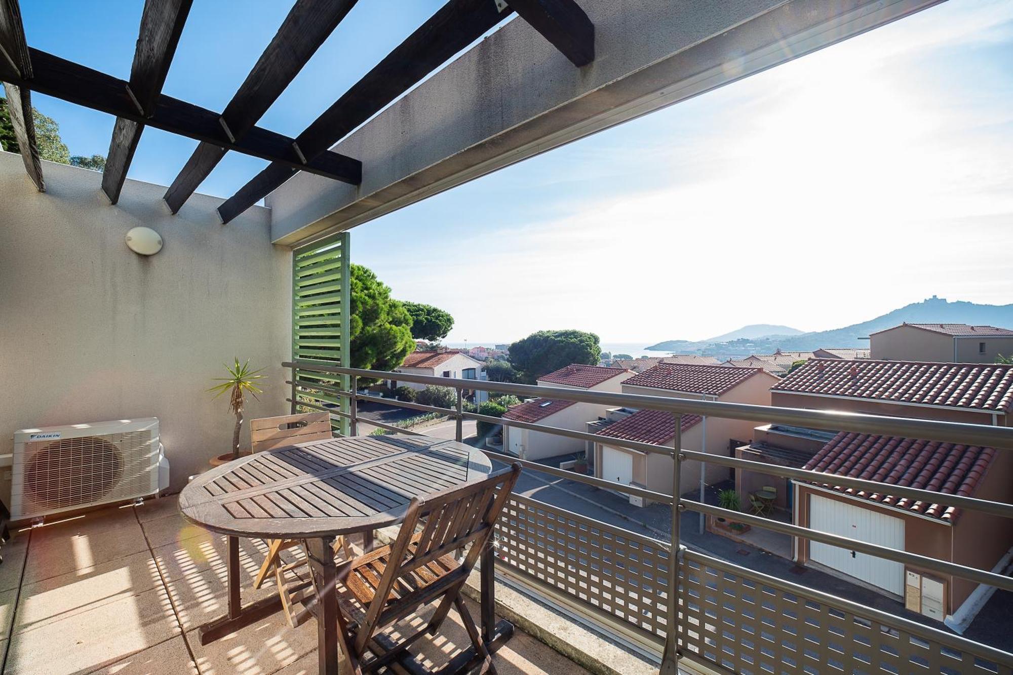 科利尤尔Al Balco Catala - Appt Avec Terrasse Et Piscine公寓 外观 照片